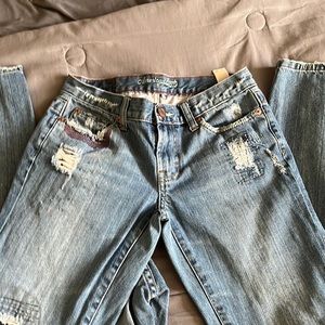 American eagle bootleg jeans
